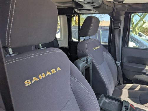 Black 2013 Jeep Wrangler Unlimited Sahara