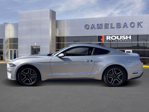 Ingot Silver Metallic 2018 Ford Mustang EcoBoost
