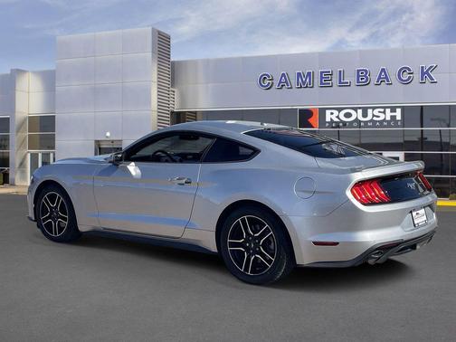 Ingot Silver Metallic 2018 Ford Mustang EcoBoost