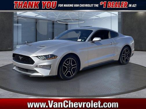 Ingot Silver Metallic 2018 Ford Mustang EcoBoost