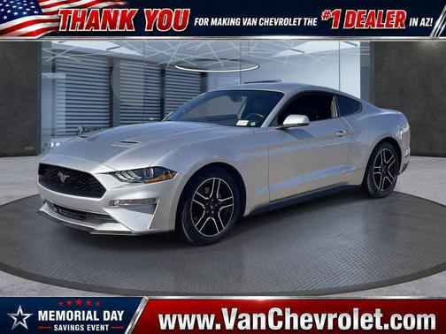 Ingot Silver Metallic 2018 Ford Mustang EcoBoost