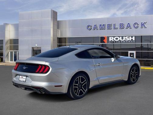 Ingot Silver Metallic 2018 Ford Mustang EcoBoost