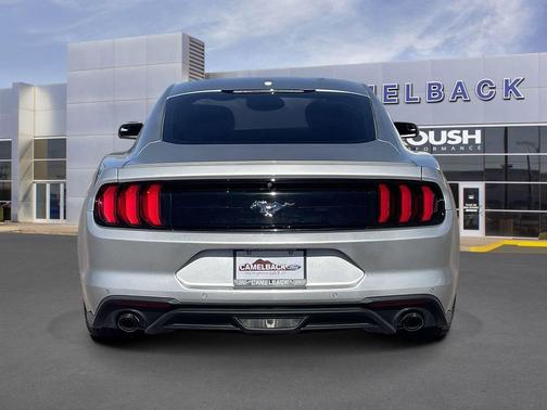 Ingot Silver Metallic 2018 Ford Mustang EcoBoost