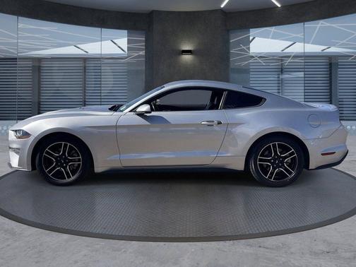 Ingot Silver Metallic 2018 Ford Mustang EcoBoost