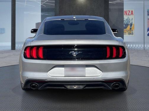 Ingot Silver Metallic 2018 Ford Mustang EcoBoost