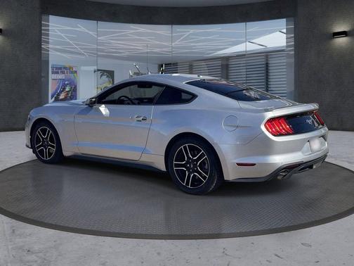 Ingot Silver Metallic 2018 Ford Mustang EcoBoost