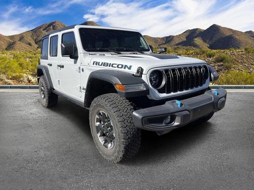 Bright White Clearcoat 2024 Jeep Wrangler 4xe Rubicon