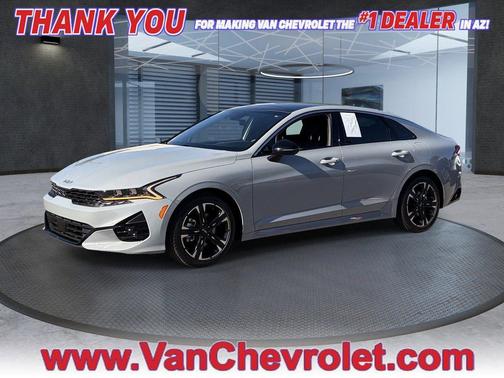Wolf Gray 2023 Kia K5 GT-Line