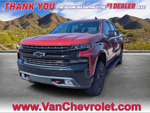 Cajun Red Tintcoat 2019 Chevrolet Silverado 1500 LT Trail Boss