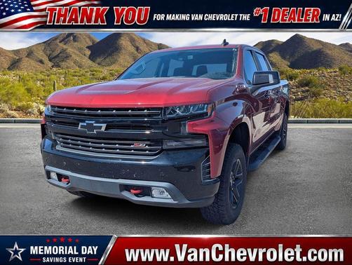 Cajun Red Tintcoat 2019 Chevrolet Silverado 1500 LT Trail Boss