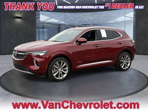Cinnabar Metallic 2021 Buick Envision FWD Avenir