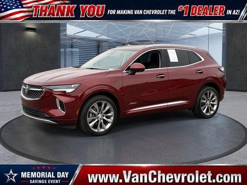 Cinnabar Metallic 2021 Buick Envision FWD Avenir