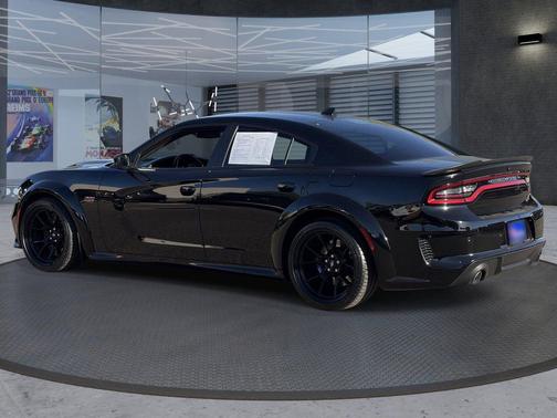 Pitch Black Clearcoat 2023 Dodge Charger Scat Pack