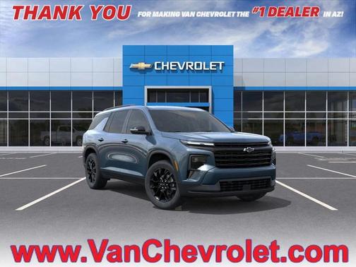 Lakeshore Blue Metallic 2026 Chevrolet Traverse LT