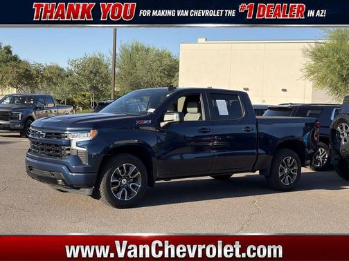 Northsky Blue Metallic 2023 Chevrolet Silverado 1500 RST