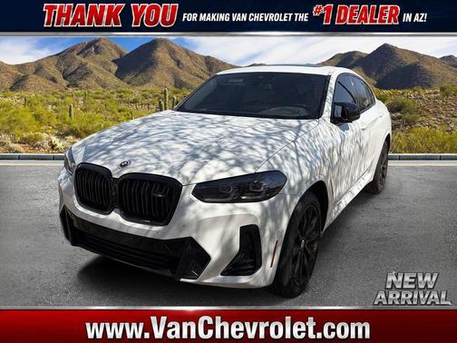 Alpine White 2023 BMW X4 M40i