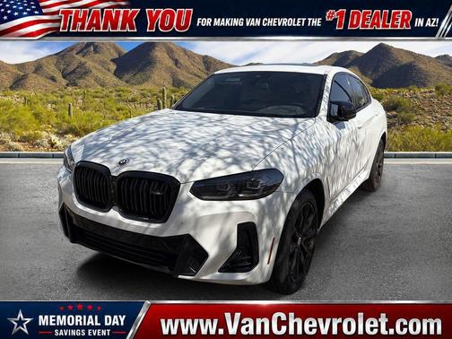 Alpine White 2023 BMW X4 M40i