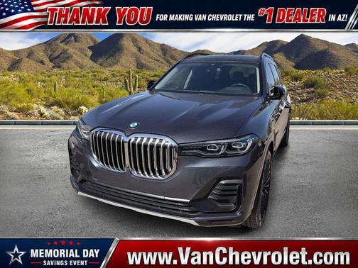 Arctic Grey Metallic 2021 BMW X7 xDrive40i