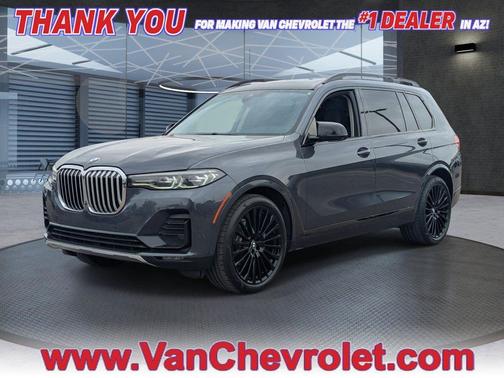 Arctic Grey Metallic 2021 BMW X7 xDrive40i