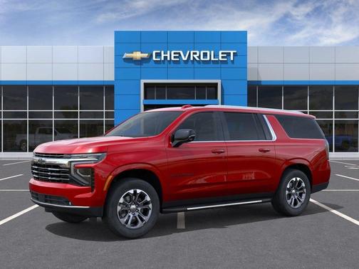 Radiant Red Tintcoat 2026 Chevrolet Suburban LT