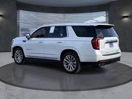 White Frost Tricoat 2024 GMC Yukon Denali