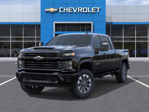 Black 2026 Chevrolet Silverado 2500 Custom