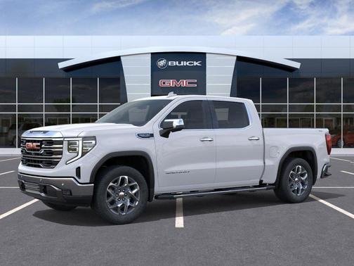 Summit White 2026 GMC Sierra 1500 SLT
