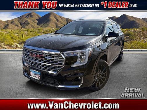 Ebony Twilight Metallic 2023 GMC Terrain Denali