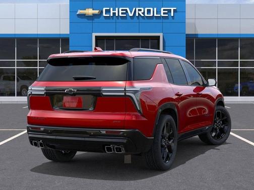 Radiant Red Tintcoat 2026 Chevrolet Traverse RS