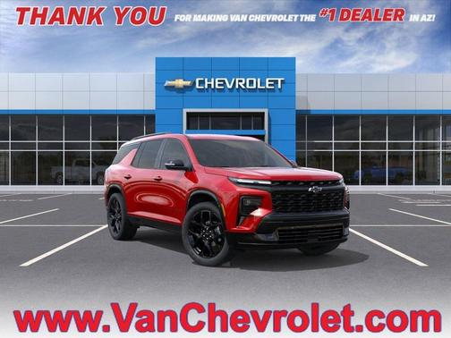 Radiant Red Tintcoat 2026 Chevrolet Traverse RS