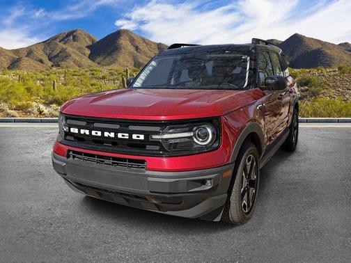 Rapid Red Metallic Tinted Clearcoat 2021 Ford Bronco Sport Outer Banks