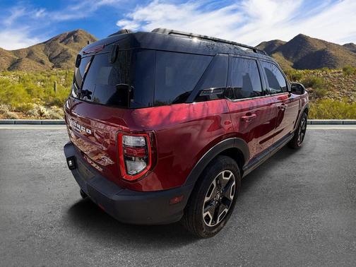 Rapid Red Metallic Tinted Clearcoat 2021 Ford Bronco Sport Outer Banks