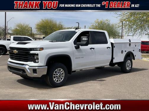 Summit White 2026 Chevrolet Silverado 2500 WT