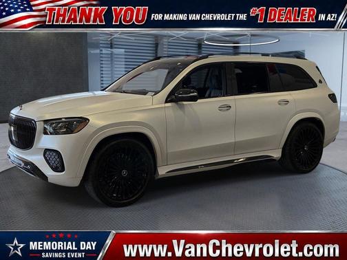 Silver 2025 Mercedes-Benz Maybach GLS 600 4MATIC