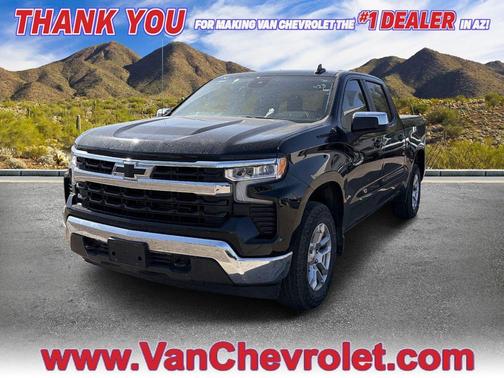Black 2023 Chevrolet Silverado 1500 LT