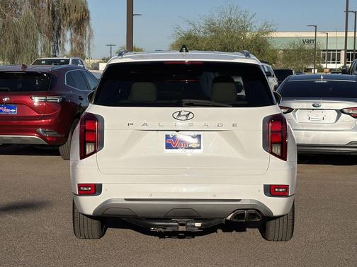 Hyper White 2021 Hyundai PALISADE Limited