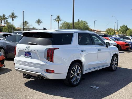Hyper White 2021 Hyundai PALISADE Limited