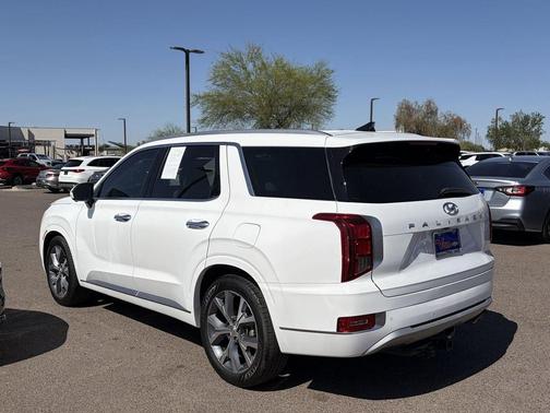 Hyper White 2021 Hyundai PALISADE Limited