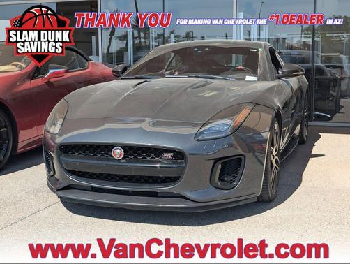 Carpathian Grey 2020 Jaguar F-TYPE Checkered Flag RWD Automatic