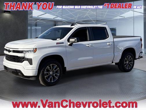 Summit White 2024 Chevrolet Silverado 1500 RST