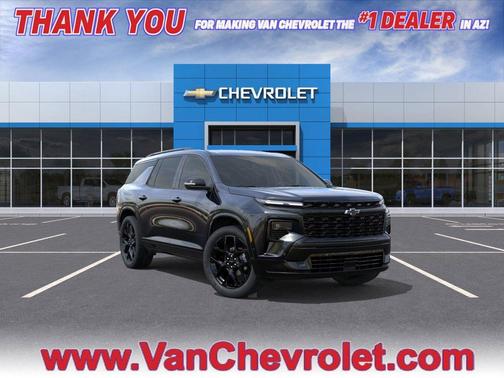 Mosaic Black Metallic 2026 Chevrolet Traverse RS