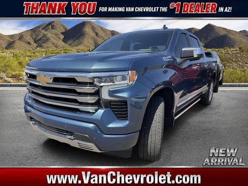 Lakeshore Blue Metallic 2024 Chevrolet Silverado 1500 High Country