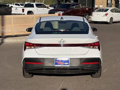 Serenity White 2025 Hyundai ELANTRA SE