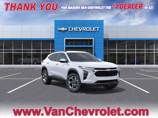 Summit White 2026 Chevrolet Trax LT