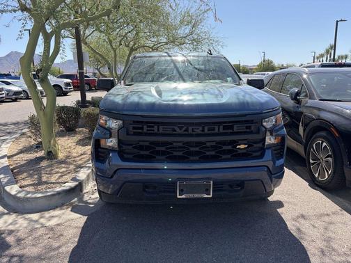 Lakeshore Blue Metallic 2024 Chevrolet Silverado 1500 Custom