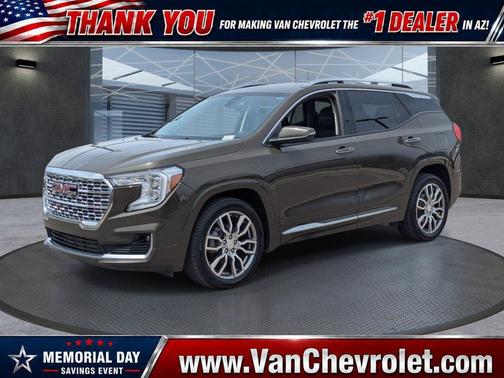 Deep Bronze Metallic 2023 GMC Terrain Denali