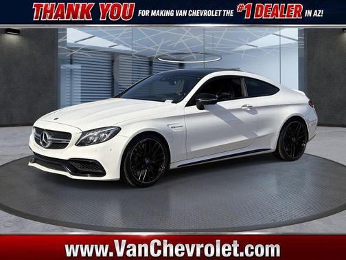 White 2018 Mercedes-Benz AMG C 63 S