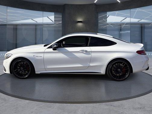 White 2018 Mercedes-Benz AMG C 63 S