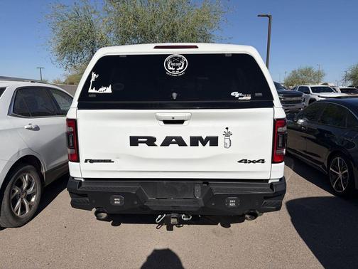 Bright White Clearcoat 2019 RAM 1500 Rebel