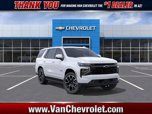 Summit White 2026 Chevrolet Tahoe 4WD RST